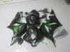 Motorcycle Fairings Kit - 2007-2008 Honda CBR 600RR Matte Grafitti Green Fairings | NH60708-28 - Image 2 of 0