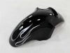 Motorcycle Fairings Kit - 2000-2001 Kawasaki ZX12R Black/Silver Flame Fairings | NK10001-15 - Image 3 of 0