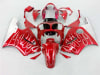 Motorcycle Fairings Kit - 2000-2001 Kawasaki ZX12R Red/White Flames Fairings | NK10001-17 - Image 1 of 0