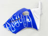 Motorcycle Fairings Kit - 2000-2001 Kawasaki ZX12R Metallic Blue Flame Fairings | NK10001-23 - Image 5 of 0