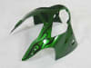 Motorcycle Fairings Kit - 2000-2001 Kawasaki ZX12R Deep Green Flame Fairings | NK10001-5 - Image 2 of 0