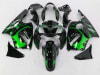 Motorcycle Fairings Kit - 2002-2005 Kawasaki ZX12R Tribal Green Fairings | NK10205-10 - Image 1 of 0