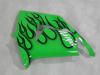 Motorcycle Fairings Kit - 2004-2005 Kawasaki ZX10R Black Flame Fairings | NK10405-11 - Image 4 of 0