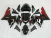 Motorcycle Fairings Kit - 2004-2005 Kawasaki ZX10R Red Flame Fairings | NK10405-20 - Image 1 of 0