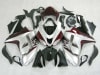 Motorcycle Fairings Kit - 2006-2007 Kawasaki ZX10R Racer Silver/Red Fairings | NK10607-24 - Image 1 of 0