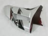 Motorcycle Fairings Kit - 2006-2007 Kawasaki ZX10R Racer Silver/Red Fairings | NK10607-24 - Image 3 of 0