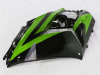 Motorcycle Fairings Kit - Black/Green 2006-2011 Kawasaki ZX14R Motorcycle Fairings | NK10611-30 - Image 2 of 0