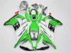 Motorcycle Fairings Kit - 2011-2015 Kawasaki ZX10R White Green Fairings | NK11115-7 - Image 1 of 0