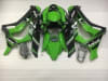 Motorcycle Fairings Kit - 2016-2020 Kawasaki ZX10R Green/Black Fairings | NK11618-4 - Image 1 of 0
