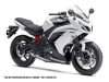 Motorcycle Fairings Kit - 2012-2016 Kawasaki Ninja 650R / ER6s Gloss White Fairings | NK61215-2 - Image 1 of 0