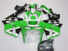 Motorcycle Fairings Kit - 1994-1997 Kawasaki ZX9R White/Green Checkered Fairings | NK99497-11 - Image 1 of 0