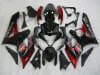 Motorcycle Fairings Kit - 2005-2006 Suzuki GSXR 1000 Black/Maroon Fairings | NS10506-16 - Image 1 of 0