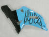 Motorcycle Fairings Kit - 2000-2003 Suzuki GSXR 600 750 Sky Blue Flame Fairings | NS60003-15 - Image 4 of 0