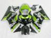 Motorcycle Fairings Kit - Metallic Green/Black 2000-2003 Suzuki GSXR 600 750 Motorcycle Fairings | NS60003-17 - Image 1 of 0
