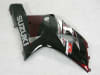 Motorcycle Fairings Kit - Black/Maroon 2000-2003 Suzuki GSXR 600 750 Motorcycle Fairings | NS60003-25 - Image 4 of 0