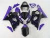 Motorcycle Fairings Kit - 2004-2005 Suzuki GSXR 600 750 Black/Purple Accents Fairings | NS60405-16 - Image 1 of 0