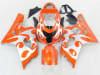 Motorcycle Fairings Kit - Orange Tribal 2004-2005 Suzuki GSXR 600 750 Motorcycle Fairings | NS60405-27 - Image 1 of 0