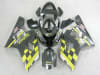 Motorcycle Fairings Kit - 2004-2005 Suzuki GSXR 600 750 Silver Telefonica Fairings | NS60405-31 - Image 1 of 0