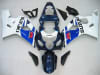 Motorcycle Fairings Kit - White/Blue OEM Style 2004-2005 Suzuki GSXR 600 750 Motorcycle Fairings | NS60405-45 - Image 1 of 0