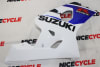 Motorcycle Fairings Kit - White/Blue OEM Style 2004-2005 Suzuki GSXR 600 750 Motorcycle Fairings | NS60405-45 - Image 5 of 0