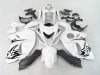 Motorcycle Fairings Kit - 2008-2020 Suzuki GSX1300R Hayabusa White/Black Accents Fairings | NSH0817-11 - Image 1 of 0