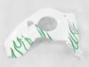 Motorcycle Fairings Kit - 2008-2020 Suzuki GSX1300R Hayabusa White/Green Flames Fairings | NSH0817-18 - Image 3 of 0