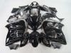 Motorcycle Fairings Kit - 2008-2020 Suzuki GSX1300R Hayabusa Ghost Flames Fairings | NSH0817-2 - Image 1 of 0