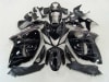 Motorcycle Fairings Kit - 2008-2020 Suzuki GSX1300R Hayabusa Ghost Silver Flames Fairings | NSH0817-44 - Image 1 of 0