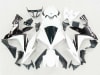 Motorcycle Fairings Kit - 2004-2006 Yamaha YZF R1 Black/White Fairings | NY10406-34 - Image 1 of 0