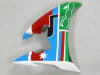 Motorcycle Fairings Kit - Yamaha 2003-2005 YZF R6 and 2006-2009 R6S FIAT Motorcycle Fairings | NY60305-17 - Image 2 of 0