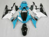 Motorcycle Fairings Kit - Yamaha 2003-2005 YZF R6 and 2006-2009 R6S Motorcycle Fairings Blue/White | NY60305-28 - Image 1 of 0