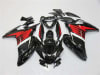 Motorcycle Fairings Kit - 2009-2010 Yamaha FZ6R Black/White/Red Fairings | NYF0916-3 - Image 1 of 0