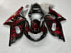 Suzuki GSXR 600 750 Red Flame Fairings - Image 1 of 0