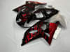 Suzuki GSXR 600 750 Red Flame Fairings - Image 4 of 0