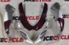 Motorcycle Fairings Kit - Suzuki GSXR 1000 2009-2016 Maroon/Silver Motorcycle Fairings | SZK21 - Image 5 of 0
