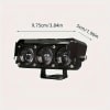 Dual-Color LED Headlight Fog Lamps for Motorcycles – Mini Lens Driving Spotlight - Image 2 of 0