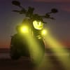 Dual-Color LED Headlight Fog Lamps for Motorcycles – Mini Lens Driving Spotlight - Image 3 of 0