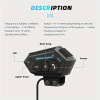 Wireless Motorcycle Helmet Earphone Headset – IP67 Waterproof, Hands-Free Call Kit, Stereo Music Player - Image 1 of 0