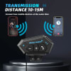 Wireless Motorcycle Helmet Earphone Headset – IP67 Waterproof, Hands-Free Call Kit, Stereo Music Player - Image 4 of 0
