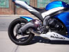 Black VooDoo Exhaust for Yamaha R6 (03-05) R6S (06-09) (Product code: VER6SK3B) - Image 2 of 0