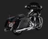Harley Touring Chrome Monster Rounds Exhaust - Image 1 of 0