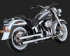Harley Softail Straightshots HS Slip Ons Exhaust - Image 1 of 0