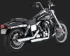 Harley Dyna Twin Slash 3" Slip-Ons Exhaust - Image 1 of 0