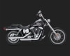 Harley Dyna Twin Slash 3" Slip-Ons Exhaust - Image 3 of 0