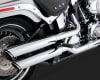 Harley Softail Twin Slash 3" Slip Ons Exhaust - Image 2 of 0