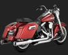 Harley Dyna Switchback Monster Duals Chrome Exhaust - Image 1 of 0