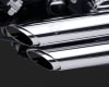 Harley Dyna Shortshots Staggered Chrome Exhaust - Image 4 of 0