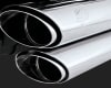 Harley Dyna Shortshots Staggered Chrome Exhaust - Image 2 of 0