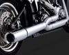 Harley Softail Chrome Pro Pipe Exhaust - Image 2 of 0