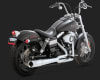 Harley Dyna Pro Pipe Chrome Exhaust - Image 1 of 0